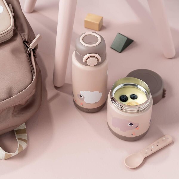 Done by Deer toidutermos 300ml, Tiny farm Powder - Done by Deer