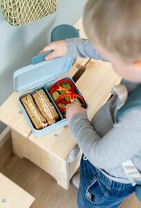 Done by Deer lõunasöögikarp Tiny farm Blue - Done by Deer