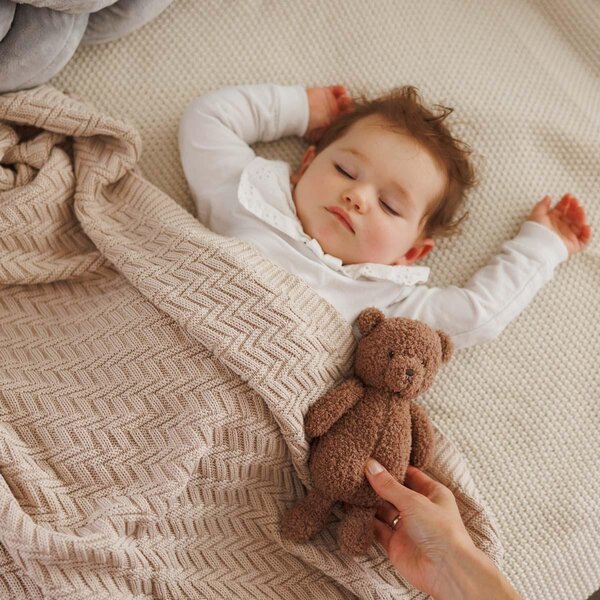 BabyOno puuvillane tekk 75x100cm, Beige - BabyOno