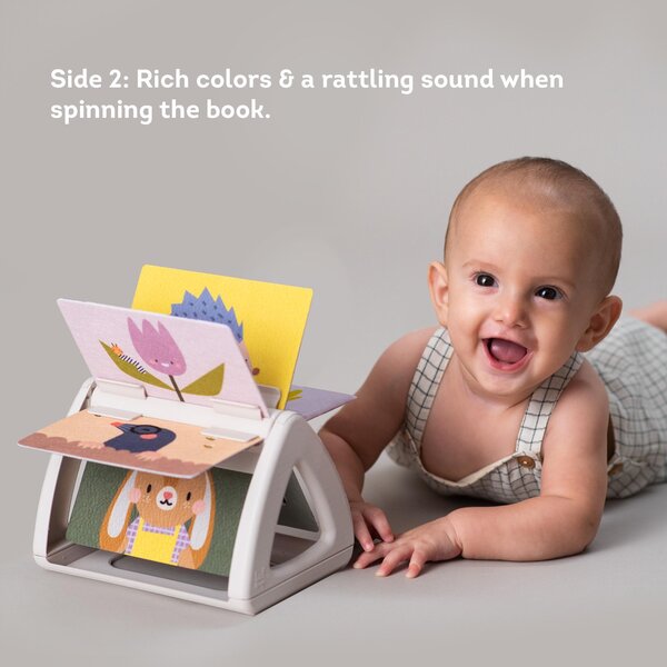 Taf Toys aktiivsuskeskus Tummy Time Spinning Book - Taf Toys