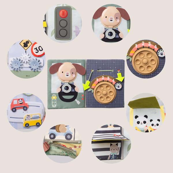Taf Toys mängukeskus autosse Ride Time Busy Book - Taf Toys