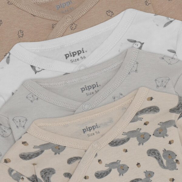 Pippi hõlmikbodi (4-pakk) - Pippi