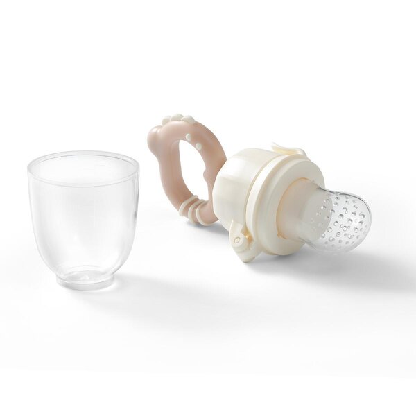 BabyOno keeratav puuviljalutt/püreelutt Dino Beige - BabyOno