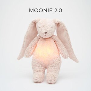 Moonie 2.0 öölamp-kaisu jänes, Organic Humming Bunny Rose - Moonie