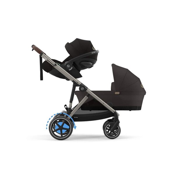 Cybex e-Gazelle S jalutuskäru Chocolate Brown - Cybex