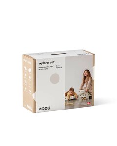 Modu ehitusplokid Explorer Set Sand Grey/Honey Yellow - Modu