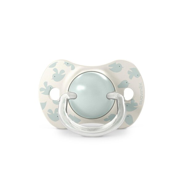 Suavinex sümmeetriline lutt 2tk, (6-18kuud) Birdies Green - Suavinex