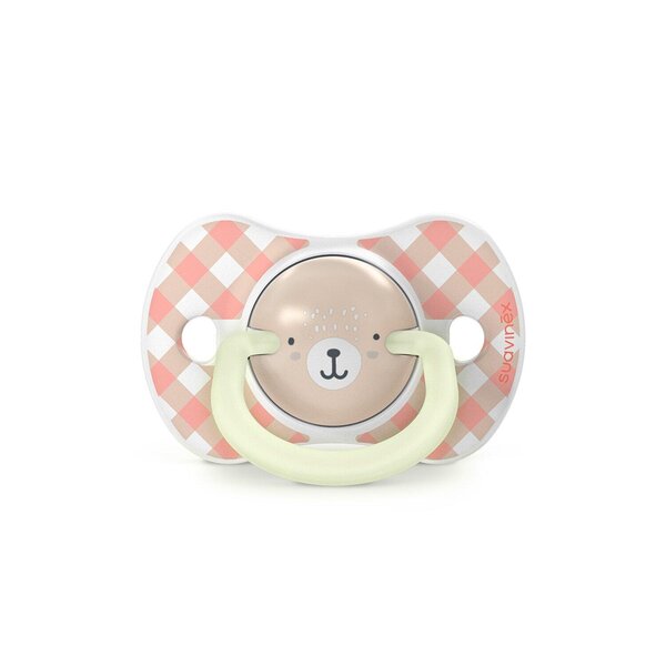 Suavinex sümmeetriline silikoonlutt 2tk, (0-6kuud) Wild & Free Pink - Suavinex