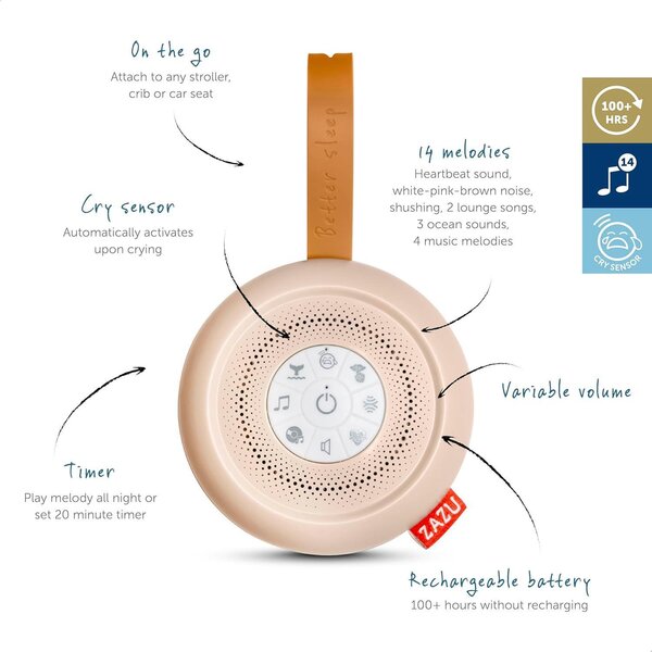 Zazu Suzy Deluxe kaasaskantav muusikatoos - Zazu