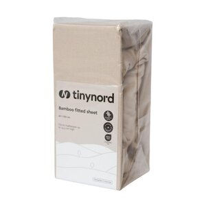 Tinynord kummiga voodilina 60x120cm, Beige - Tinynord