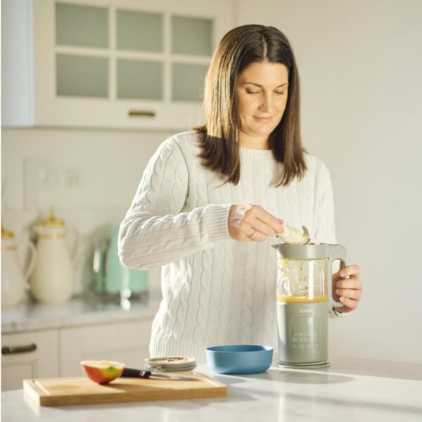 Nuvita 7-in-1 multifunktsionaalne beebitoidu valmistaja Magic Pappa - Nuvita