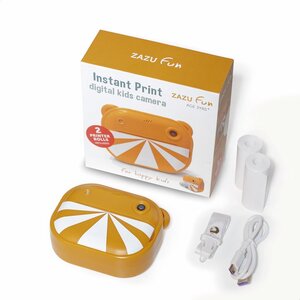 Zazu Digitaalne kiirpildi kaamera lastele Kollane - Zazu