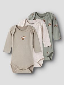 NAME IT bodi 3-pakk Nbmbody  - NAME IT