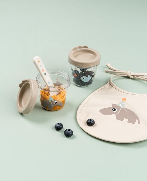 Done by Deer beebitoidu säilitusnõud 2tk Celebration Sand - Done by Deer