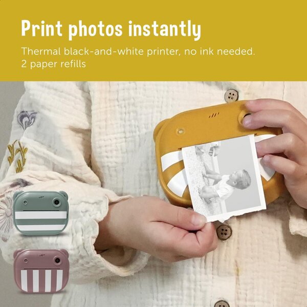 Zazu Digitaalne kiirpildi kaamera lastele Roheline - Zazu