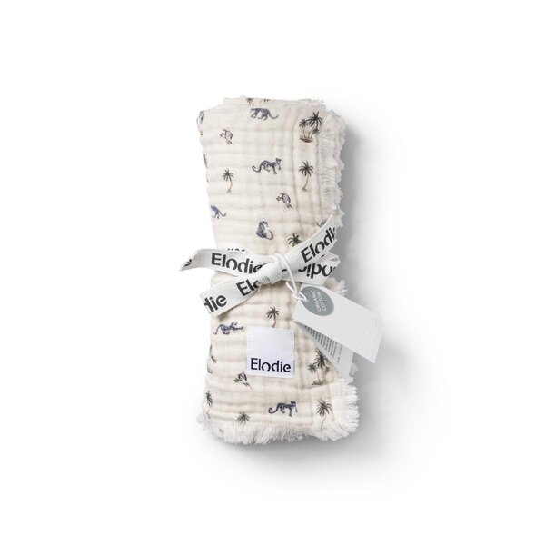 Elodie Details Soft Cotton Blanket Garden Leos Resort - Elodie Details