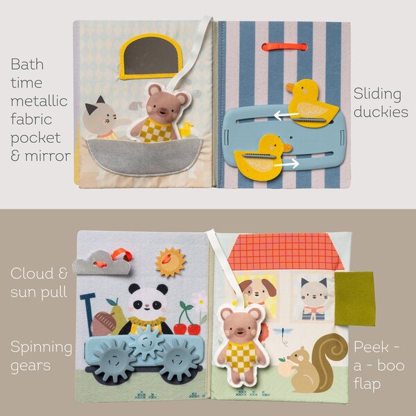 Taf Toys pehme raamat My Home - Taf Toys