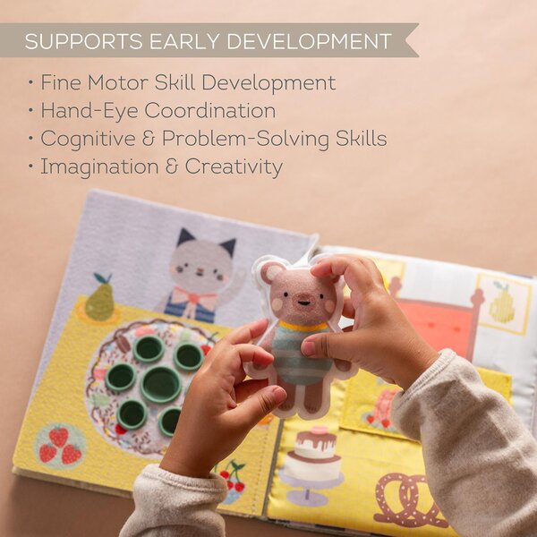 Taf Toys pehme raamat My Home - Taf Toys