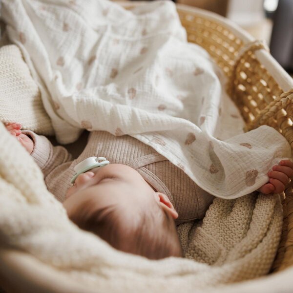 BabyOno musliinist mähkimislinad 70x70cm, Beige 3tk - BabyOno