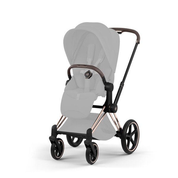 Cybex Priam Style stroller set City Grey, Frame Rose Gold - Cybex