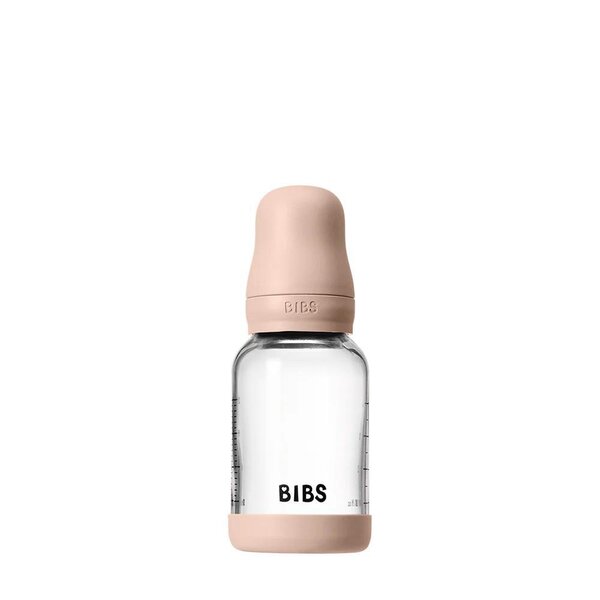 Bibs klaasist lutipudel 120ml, Blush (aeglase vooluga) - Bibs
