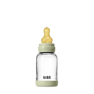 Bibs klaasist lutipudel 120ml, Sage (aeglase vooluga) - Bibs