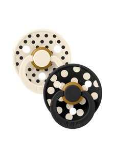 Bibs lutid Polkadot Ivory/Black - Bibs