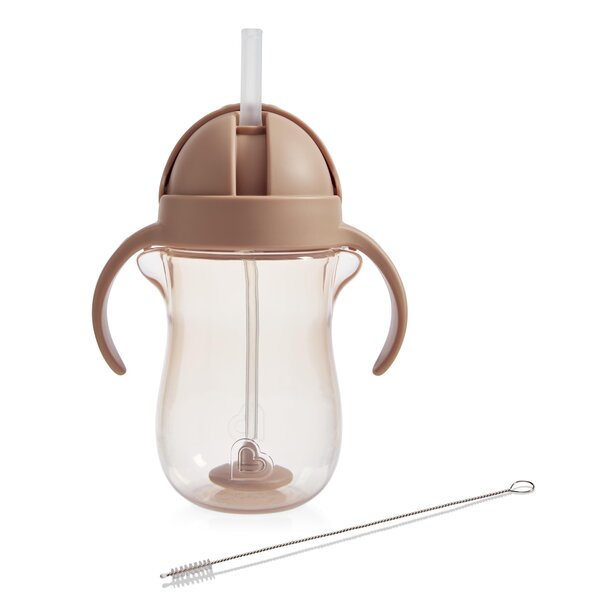 Munchkin joogipudel kõrre ja raskusega 296ml Dog Beige - Munchkin