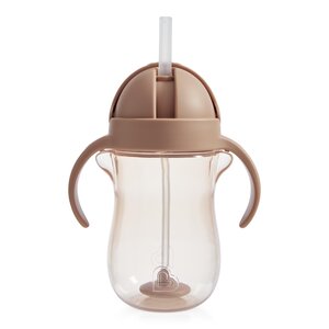 Munchkin any angle straw cup 296ml Dog Beige - Munchkin
