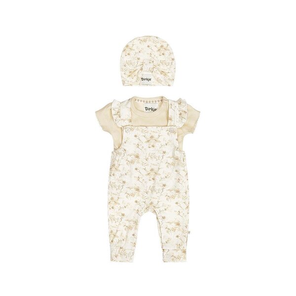 Dirkje 3-osaline komplekt Püksid, T-särk, Müts - Dirkje