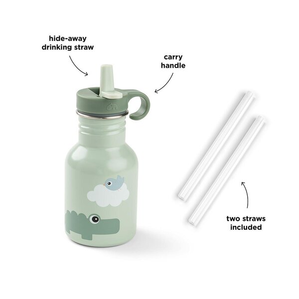 Done by Deer metallist joogipudel Playground 350ml Green - Done by Deer