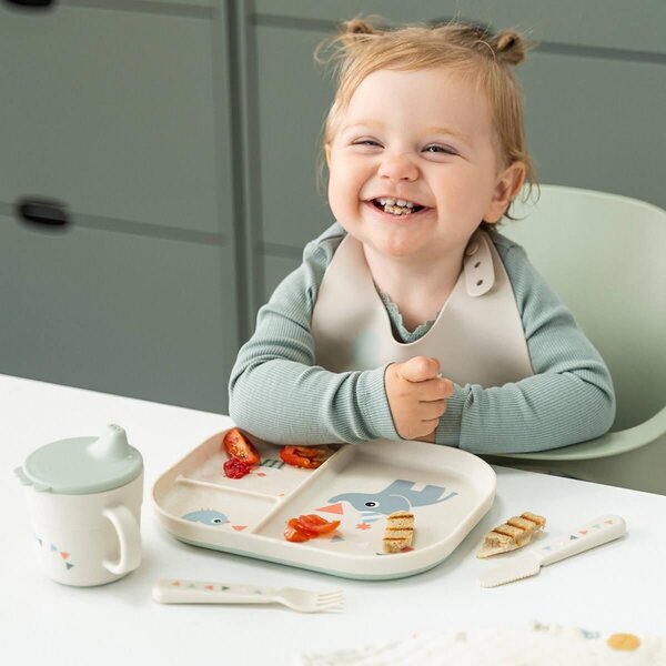 Done by Deer söögiriistade komplekt Foodie Celebration Sand - Done by Deer