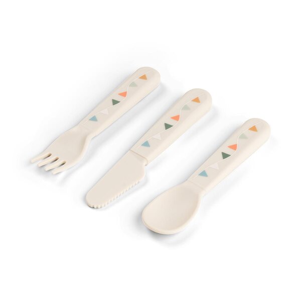 Done by Deer söögiriistade komplekt Foodie Celebration Sand - Done by Deer