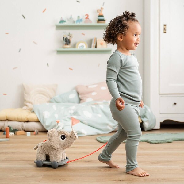 Done by Deer järelveetav mänguasi 2in1 Elphee Sand - Done by Deer