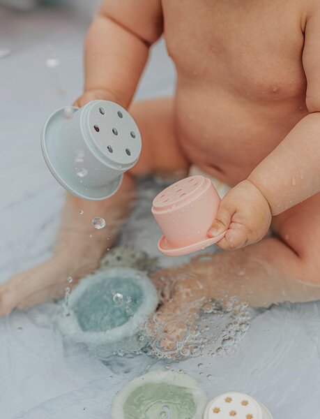 Teddykompaniet silikoonist ladumistorn 27cm, Teddy bear - Teddykompaniet