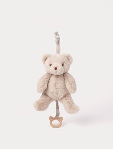 Teddykompaniet pehme mänguasi muusikaga 37cm, Teddy Bear Beige - Teddykompaniet