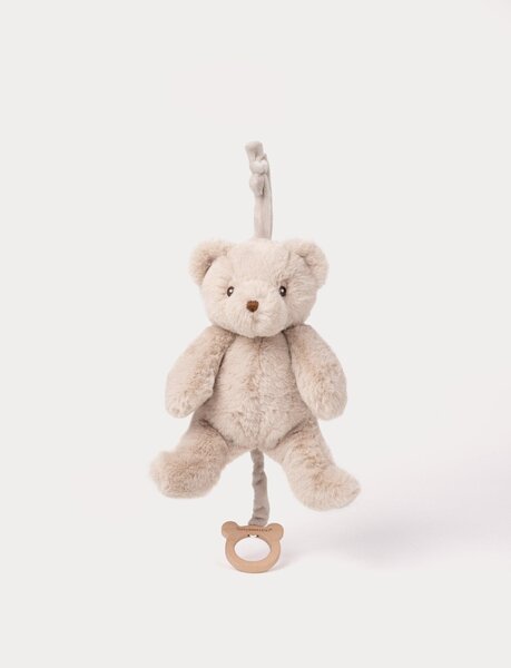 Teddykompaniet pehme mänguasi muusikaga 37cm, Teddy Bear Beige - Teddykompaniet