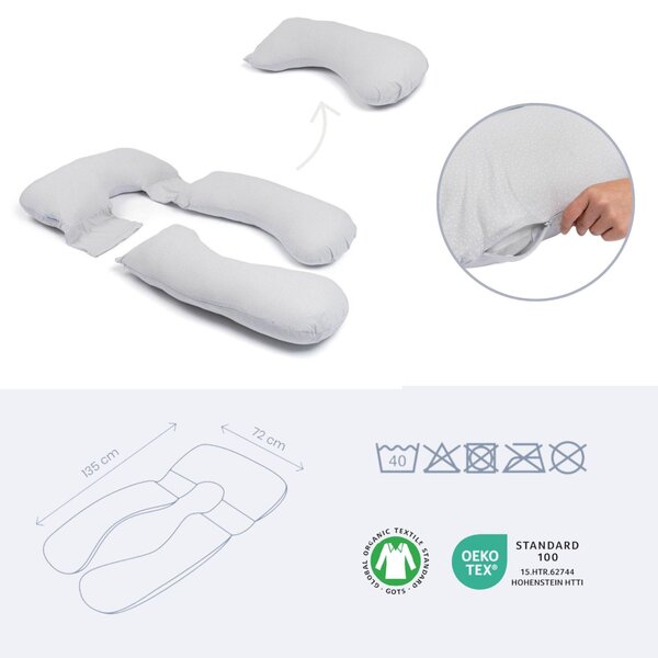 Doomoo Maxxy imetamispadi Dots Grey - Doomoo