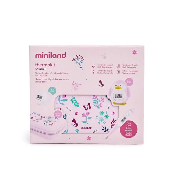 Miniland termomeetrite komplekt Thermokit Squirrel - Miniland