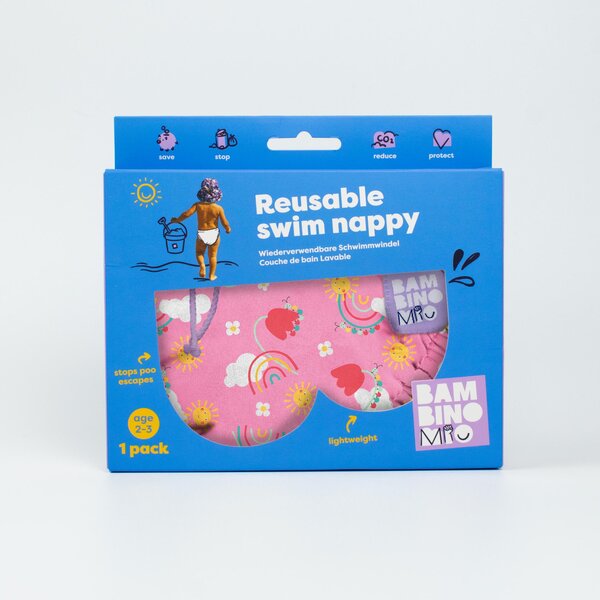 Bambino Mio korduvkasutatavad ujumismähkmed Happy Days - Bambino Mio