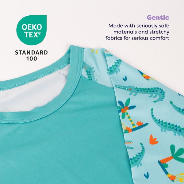 Bambino Mio UV-kaitsega ujumissärk Crafty Croc - Bambino Mio