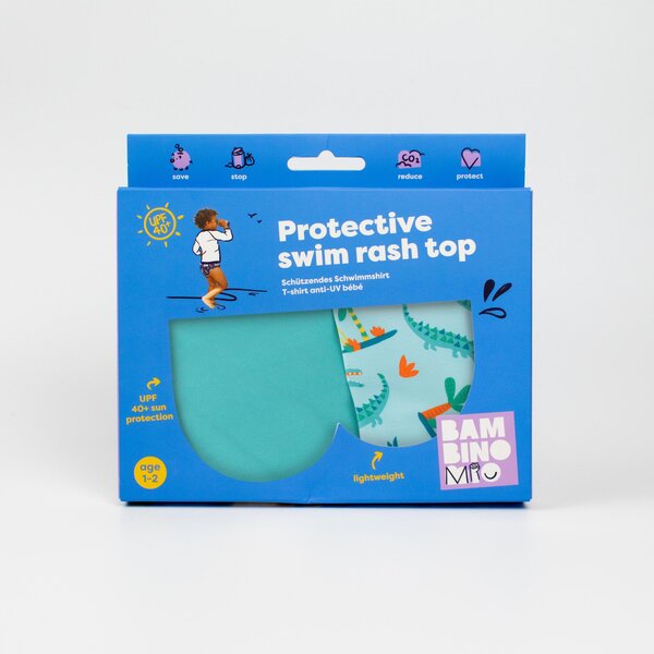 Bambino Mio UV-kaitsega ujumissärk Crafty Croc - Bambino Mio