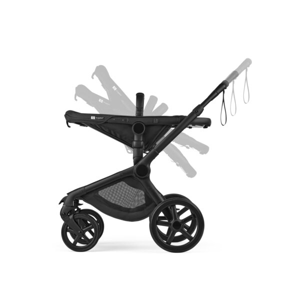 Bugaboo Fox 5 Renew 2in1 vankrikomplekt Black/Cocoa Brown - Bugaboo
