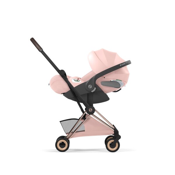 Cybex Coya buggy Style Peach Pink, Rose Gold frame - Cybex