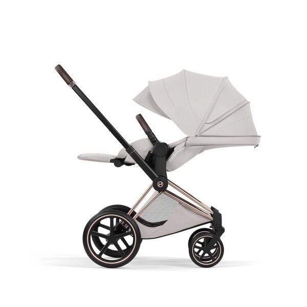 Cybex Priam Style stroller set City Grey, Frame Rose Gold - Cybex
