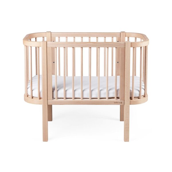 Sebra Bedside Crib, Wooden Edition - Sebra