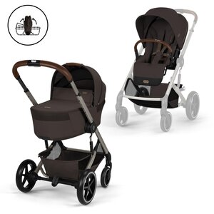 Cybex Balios S Lux 2in1 vankrikomplekt Chocolate Brown - Cybex