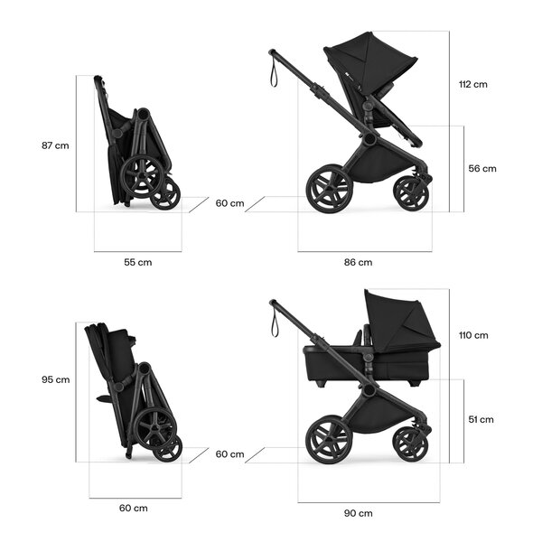 Bugaboo Cub complete Black/Desert Taupe - Bugaboo