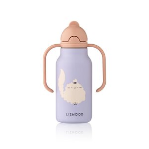 Liewood Kimmie бутылочка с соломинкой 250 ml, Cat - Liewood