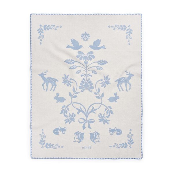 Elodie Details одеяло 100x75cm, Blueberry Blue - Elodie Details